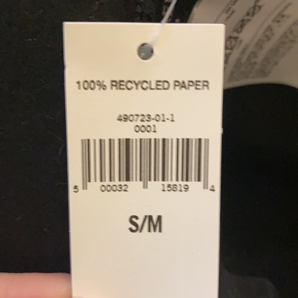 NWT Banana Republic Black Felt Hat - Picture 4 of 4